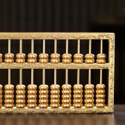 Bronze Abacus Ornament For Office Opening Wealth Attracting Living Room Decor Creative Gift Lucky Charm Business Opening - Image 3