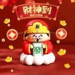New Year Lucky Wealth God Desktop Decoration Office Car Mounted Ornaments Wholesale Customizable Decorative Accessories