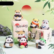 Original Creative Resin Wood Carving Style Panda Figurine Premium Desktop Decoration Unique Home Decor Items Custom Resin Craft - Image 3