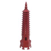 Wenchang Pagoda Thirteen Layers Wenchang Pen Boy Study Room Nine Layers Cinnabar Crafts Desk Gold榜 Question Ornament Gift - Image 5