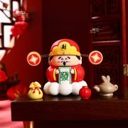 Fashionable Chinese New Year God of Wealth Figurine Desk Decoration Car Dashboard Ornament Trendy Custom Decor Wholesale - Image 3