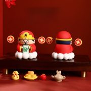 Fashionable Chinese New Year God of Wealth Figurine Desk Decoration Car Dashboard Ornament Trendy Custom Decor Wholesale - Image 4