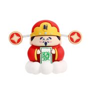 Fashionable Chinese New Year God of Wealth Figurine Desk Decoration Car Dashboard Ornament Trendy Custom Decor Wholesale - Image 5