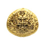 Solid Brass Walnut Ornaments Literary Playthings Dragon Pattern Health Ball Pair Creative Gifts Handcrafted Metal Crafts - Image 5