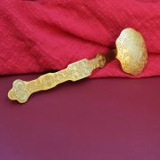 Bronze Lucky Dragon And Phoenix Ornament Handheld Item Five Fortunes Design Ideal Gift For Special Occasions Nine Dragons Pattern - Image 4