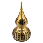 Bronze Lucky Wealth Happiness Health Metal Ornament for Office Living Room Decorative Metalwork Brass Gourd Decoration - Image 5