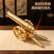 Bronze Cannon Miniature Creative Metal Model Large Size Italian Cannon Toy That Can Be Fired Custom Metal Craft Ornament - Image 4
