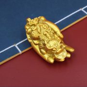 Bronze Handheld Wealth Attracting Phoebe Buddha Hand Pendant Solid Home Decor Ornaments Suitable For Players - Image 3
