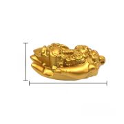 Bronze Handheld Wealth Attracting Phoebe Buddha Hand Pendant Solid Home Decor Ornaments Suitable For Players - Image 4