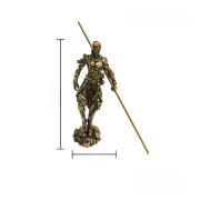 Bronze Monkey King Sun Wukong Desktop Decoration Home Office Artistic Crafts Tabletop Display Piece for Decorative Purposes - Image 4
