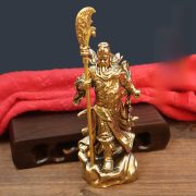Bronze Ornaments Guan Yu Office Opening Display Item Martial God Of Wealth Business Decoration Custom Metal Craft - Image 2