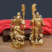 Bronze Ornaments Guan Yu Office Opening Display Item Martial God Of Wealth Business Decoration Custom Metal Craft - Image 3