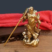 Bronze Ornaments Guan Yu Office Opening Display Item Martial God Of Wealth Business Decoration Custom Metal Craft - Image 4