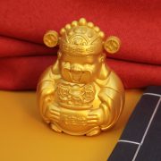 New Arrival Miniature Sand Gold Smiling God Of Wealth Shop Front Decorative Ornaments Opening Ceremony Display Pieces - Image 4