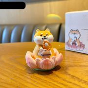 Original Lucky Lotus Pig Resin Craft Figurine Exquisite Office Desktop Car Decorations Chinese Zodiac Animal Design - Image 2
