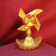 Wealth Attracting Spinning Windmill Tabletop Decoration Prosperous Business Opening Gift Custom Metal Craft Ornament - Image 2