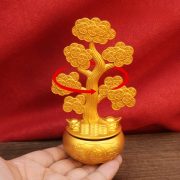 Wealth Attracting Spinning Windmill Tabletop Decoration Prosperous Business Opening Gift Custom Metal Craft Ornament - Image 3