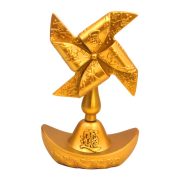 Wealth Attracting Spinning Windmill Tabletop Decoration Prosperous Business Opening Gift Custom Metal Craft Ornament - Image 5