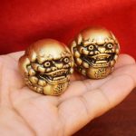 Bronze Xiu Health Ball Hand Toy Massage Fitness Ball Wellness Stress Relief Gift For Middle-Aged And Elderly Wealth God Hand Ball