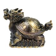 Retro Metal Ashtray Creative Personalized Lucky Dragon Turtle Windproof with Lid Anti-dust Large Ashtray - Image 5