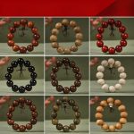Natural Sandalwood Bracelet Wholesale Purple Juniper Six Path Green Sandalwood Yellow Hua Li Chinese Style Accessories Unisex