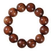 Natural Sandalwood Bracelet Wholesale Purple Juniper Six Path Green Sandalwood Yellow Hua Li Chinese Style Accessories Unisex - Image 5