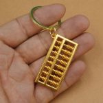 Abacus Keychain Activity Carrot Pendant Gourd Automobile Keychain Hanging Decoration Men Women Small Gift Custom Metal Craft