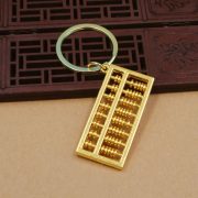 Abacus Keychain Activity Carrot Pendant Gourd Automobile Keychain Hanging Decoration Men Women Small Gift Custom Metal Craft - Image 2