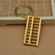 Abacus Keychain Activity Carrot Pendant Gourd Automobile Keychain Hanging Decoration Men Women Small Gift Custom Metal Craft - Image 3