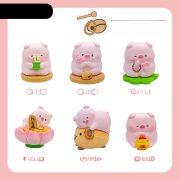 Baimao Original Creative Mini Pig Resin Figurine Stress Relief Home Desktop Decoration Wholesale Custom Resin Craft - Image 4