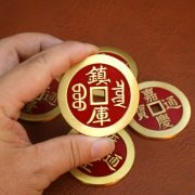 Extra Large Brass Wudi Coin Kangxi Shunzhi Yongzheng Jiaqing Antique Style Currency Street Stall Wholesale Delivery - Image 4