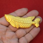 Bronze Golden Dragon Fish Ornament Carp Yearly Abundance Opening Gift Living Room Decorations Tabletop Decorative Items - Image 2