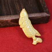 Bronze Golden Dragon Fish Ornament Carp Yearly Abundance Opening Gift Living Room Decorations Tabletop Decorative Items - Image 3