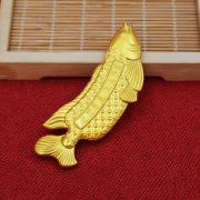 Bronze Golden Dragon Fish Ornament Carp Yearly Abundance Opening Gift Living Room Decorations Tabletop Decorative Items - Image 4