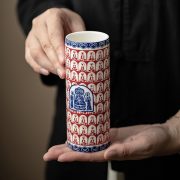 Chinese Style Ceramic Flower Vase White Porcelain Home Indoor Living Room Decorative Furniture Accessories Dunhuang Style - Image 2