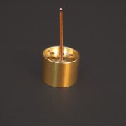 Bronze Multiple Holes Incense Holder Three Hole Nine Hole Copper Incense burner Tray Incense Stick Three Sticks Buddha Worship Incense Stand Clip - Image 2