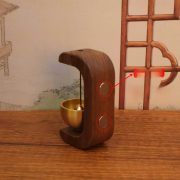Handmade Bronze Doorbell Magnetic Attraction Entrance Reminder Japanese Style Handcrafted Metal Craft Ornament - Image 2
