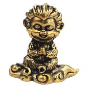 Solid Brass Monkey King Sun Wukong Figurine Battle Winning Buddha Small Copperware Desktop Decorations Stall Wholesale - Image 5