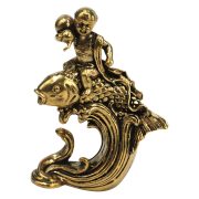 Bronze Carp Children Figurine Home Office Desktop Decoration Leaping Over The Dragon Gate Bronze Artifacts Wholesale - Image 5