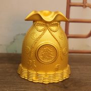 Eight-Way Wealth Luck Bag Money Bag Home Decoration Living Room Art Crafts Opening Shop Gift Saving Money Ornament