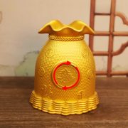 Eight-Way Wealth Luck Bag Money Bag Home Decoration Living Room Art Crafts Opening Shop Gift Saving Money Ornament - Image 3