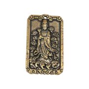 Bronze Huaishu Mazu Goddess Statue Amulet Safe Sea Travel Pendant Custom Metal Craft Ornament For Outing And Voyage - Image 5