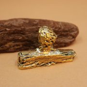 Bronze Sculpture Chairman Mao Youth Version Orange Island Head Office Living Room Decorative Brass Poem In Spring Snow Fragrance Garden - Image 2