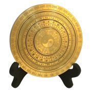 Bronze Multi-loop Desktop Decoration Thickened Multi-layer Zodiac Eight Trigrams Stress Relief Fingertip Spinning Top Handle Piece - Image 5