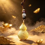 Bronze Thousand-Armed Guanyin Buddha Keychain Pendant Gourd-Shaped Buddhist Amulet Ornament Accessory Custom Metal Craft - Image 2