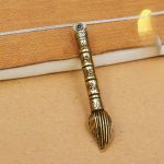 Bronze Scholar's Success Pen文昌金榜题名状元笔 Student Gift Custom Metal Craft Ornament for Academic Achievements