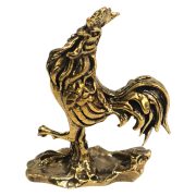 Bronze Rooster Home Decorations Twelve Zodiac Rooster Wealth And Happiness Rooster Office Decoration Custom Metal Craft Ornaments - Image 4
