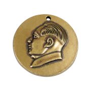 Handmade Bronze President Head Portrait Badge Car Keychain Chinese Gourd Pendant Birthday Gift Custom Metal Craft Ornament - Image 5