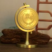 In Stock Brass One Billion Coin Ornament Office Rotating Coin Decorations Custom Metal Craft Hard Currency Decor