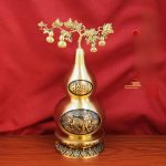 Lucky Bronze Gourd Home Decoration Open Design Business Opening Gift Wealth Attracting Ornament For Business And Home